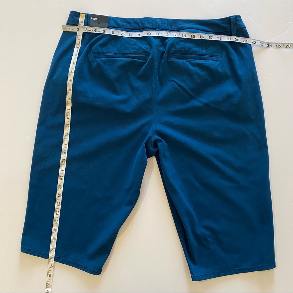 Lane Bryant SZ 22 Women’s Blue Teal Pedal Pushers - Picture 4 of 11